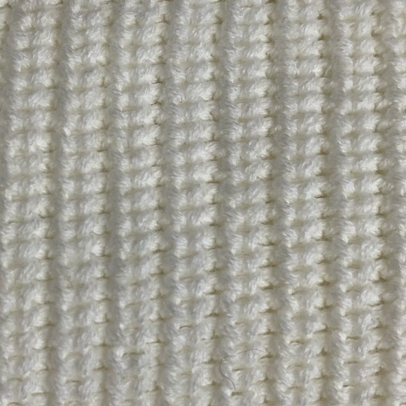 French Connection Cotton Embroidered Flower Puffy Sleeve Sweater. Sz- L - Picture 8 of 16